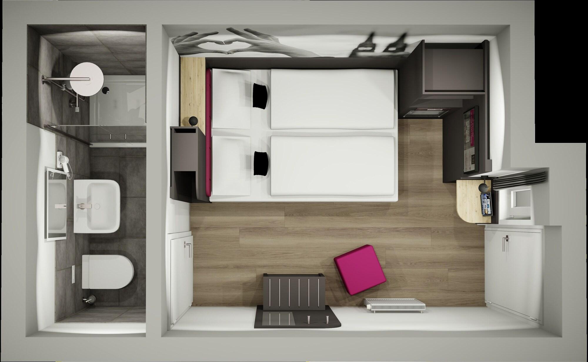 Smarty Cologne Dom Hotel - Boardinghouse - Kontaktloser Self Check-In Buitenkant foto