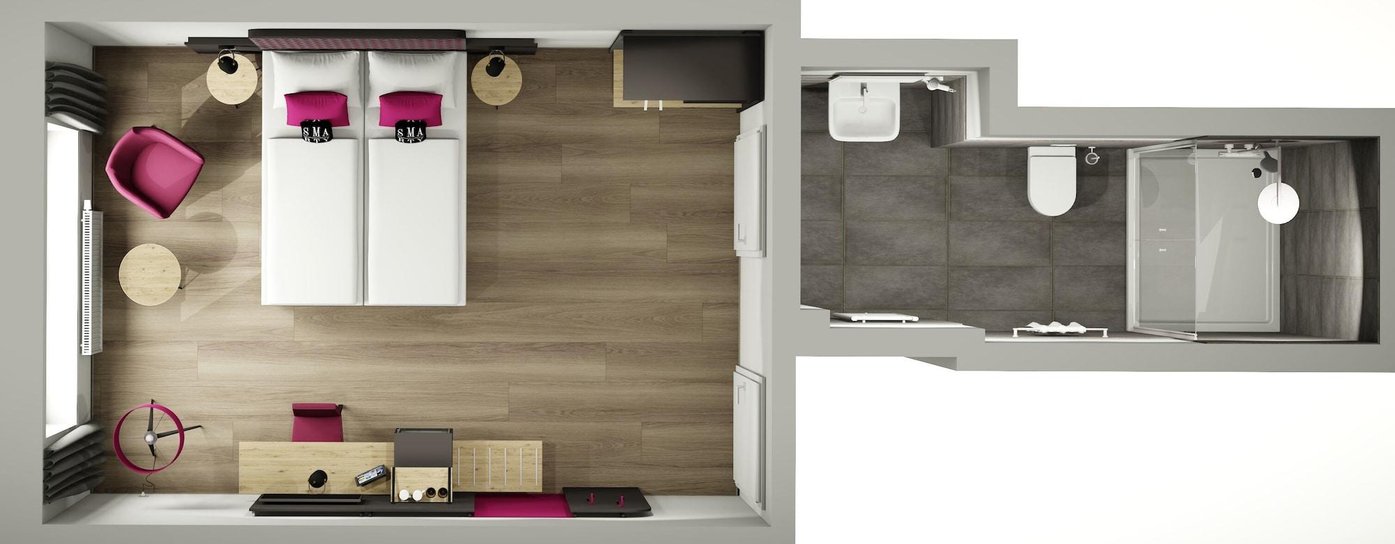 Smarty Cologne Dom Hotel - Boardinghouse - Kontaktloser Self Check-In Buitenkant foto